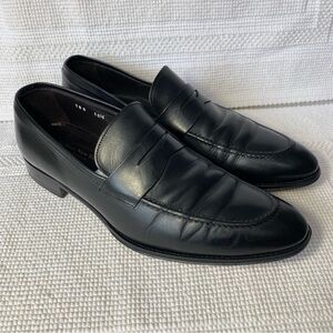 Too Boot New York Classic Black Leather Loafers